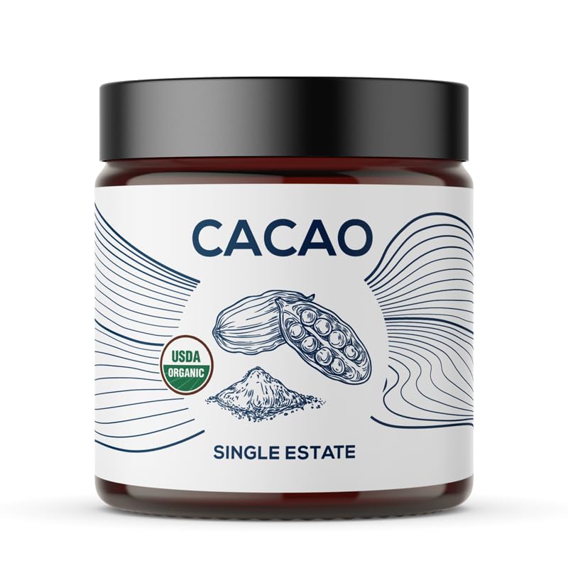 One Farm by WAAYB cacao powder jar for baking and beverages.