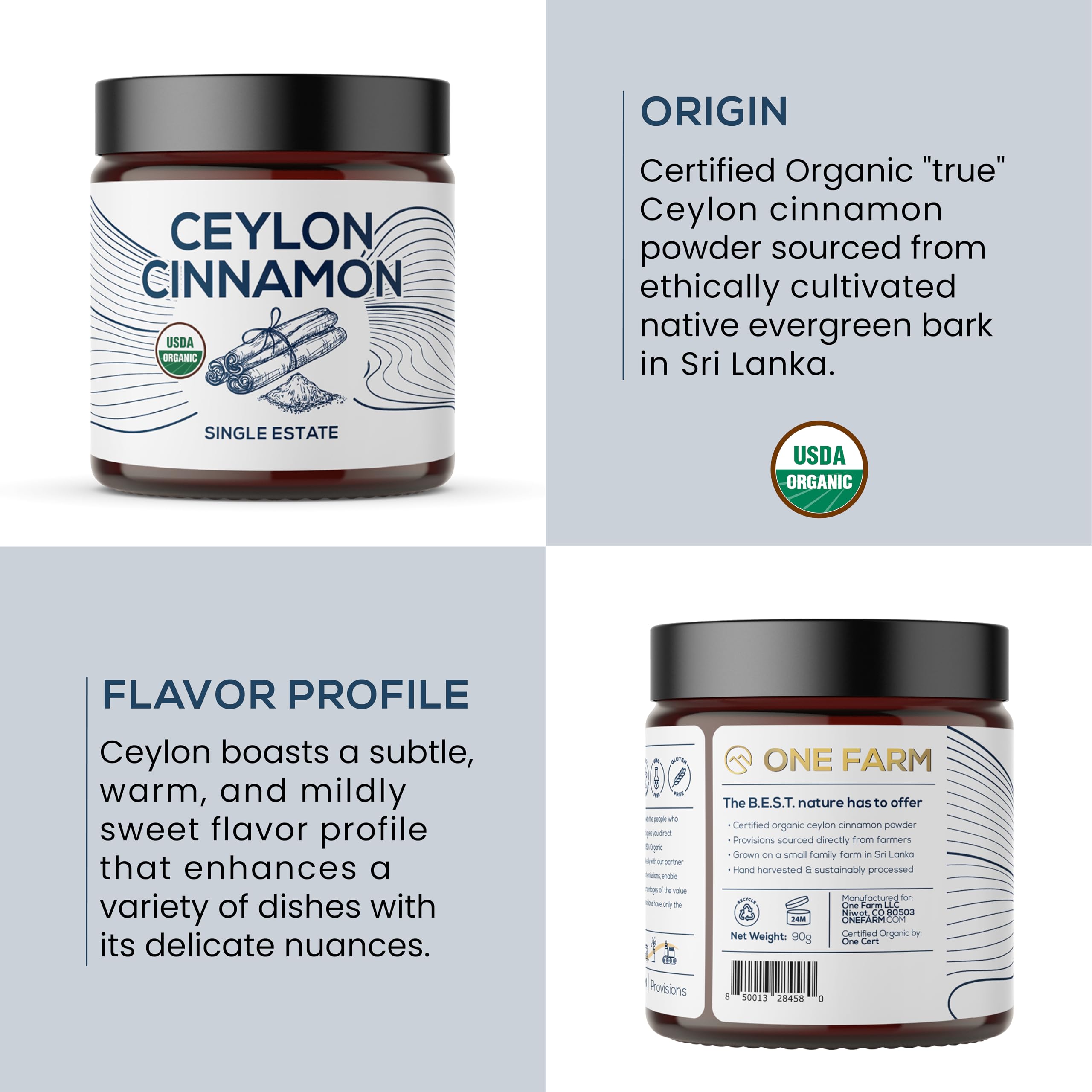 Warm cup of cinnamon tea evokes comforting ritual with WAAYB cinnamon.