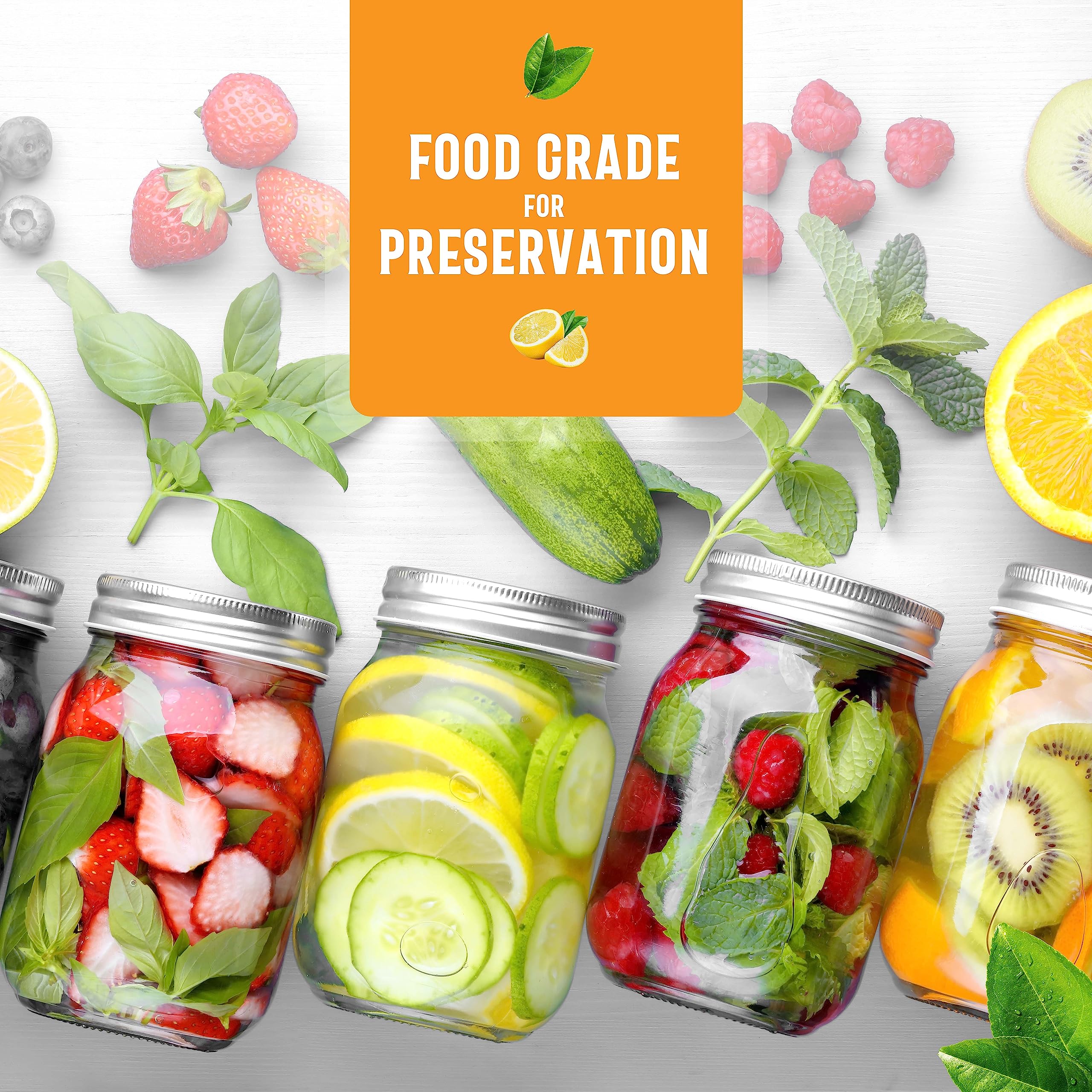 One In A Mill Citric Acid Powder packaging shot emphasizes versatile, non-GMO, kosher quality.