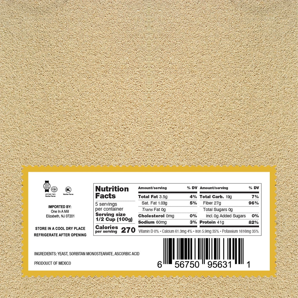 One in a Mill measuring scoop shows precise dosing for reliable dough.