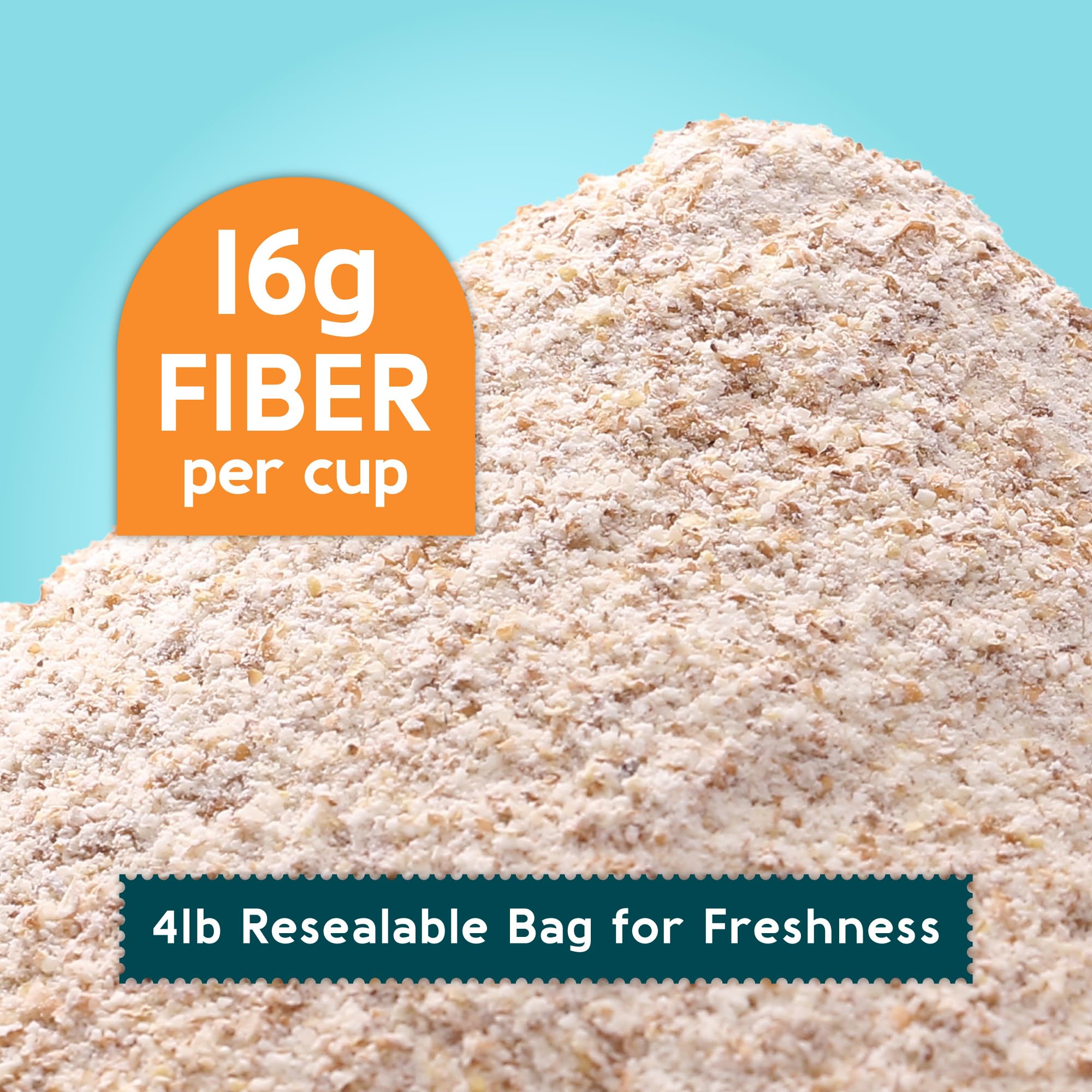 One in a Mill presifted flour bag demonstrates convenience for quick prep.