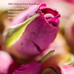 OneDove rose buds for cosmetics enable rose water and hydrosol creation.