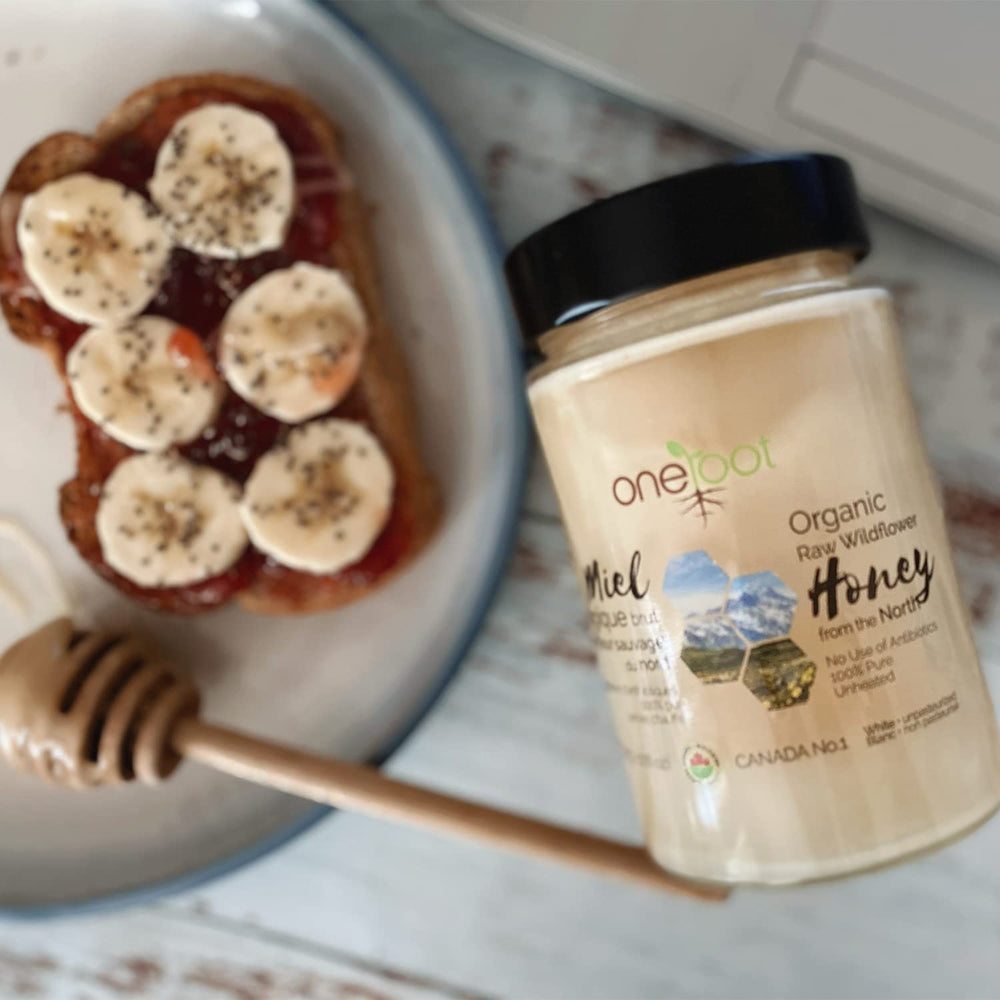 OneRoot thick pure natural honey conveys rich texture for daily use.