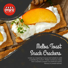 Only Kosher Candy Melba Toast Dipping Cheese—perfect for cheese dips and spreads.