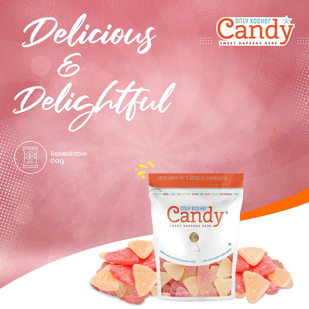 Only Kosher Candy soft chewy gummies deliver satisfying texture for dessert bowls.