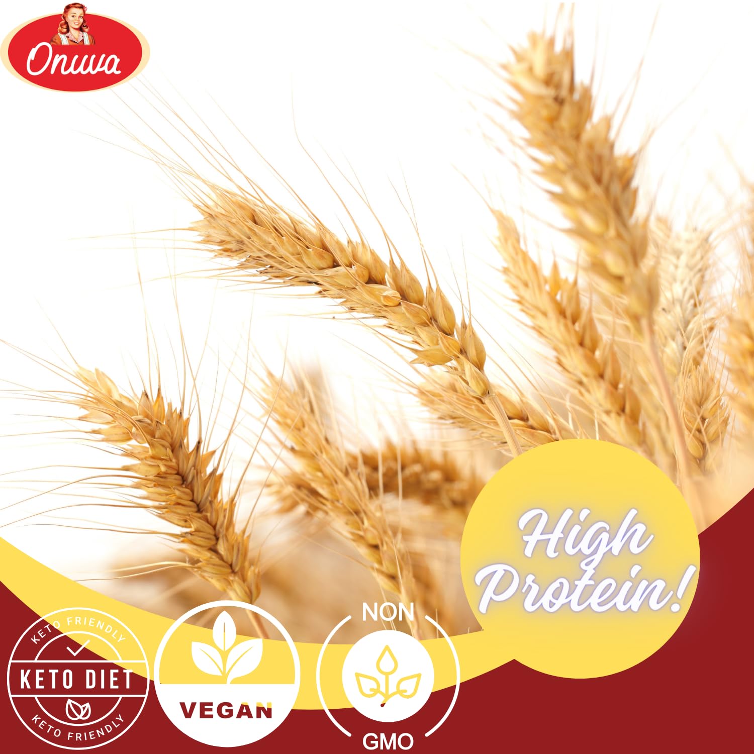 Onuva Vital Wheat Gluten provides vegan protein boost for baking.
