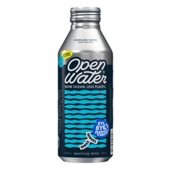 Open Water sparkling bottle 16oz with refreshing on-the-go hydration.