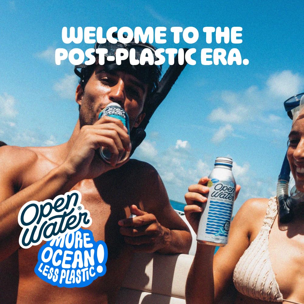 Open Water women-owned logo emphasizing leadership and community hydration.