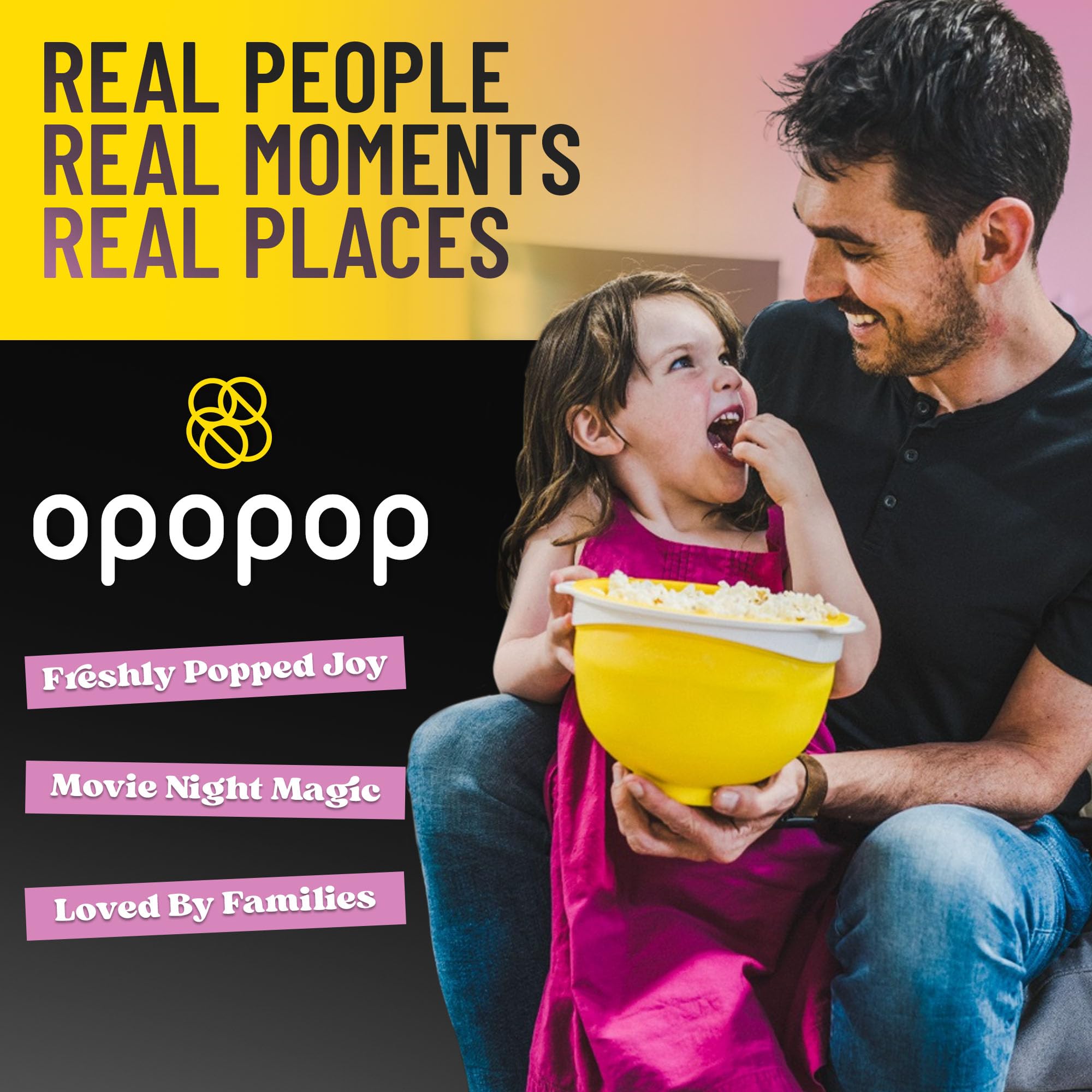 Opopop kitchen counter setup suggests ready-to-enjoy treat.