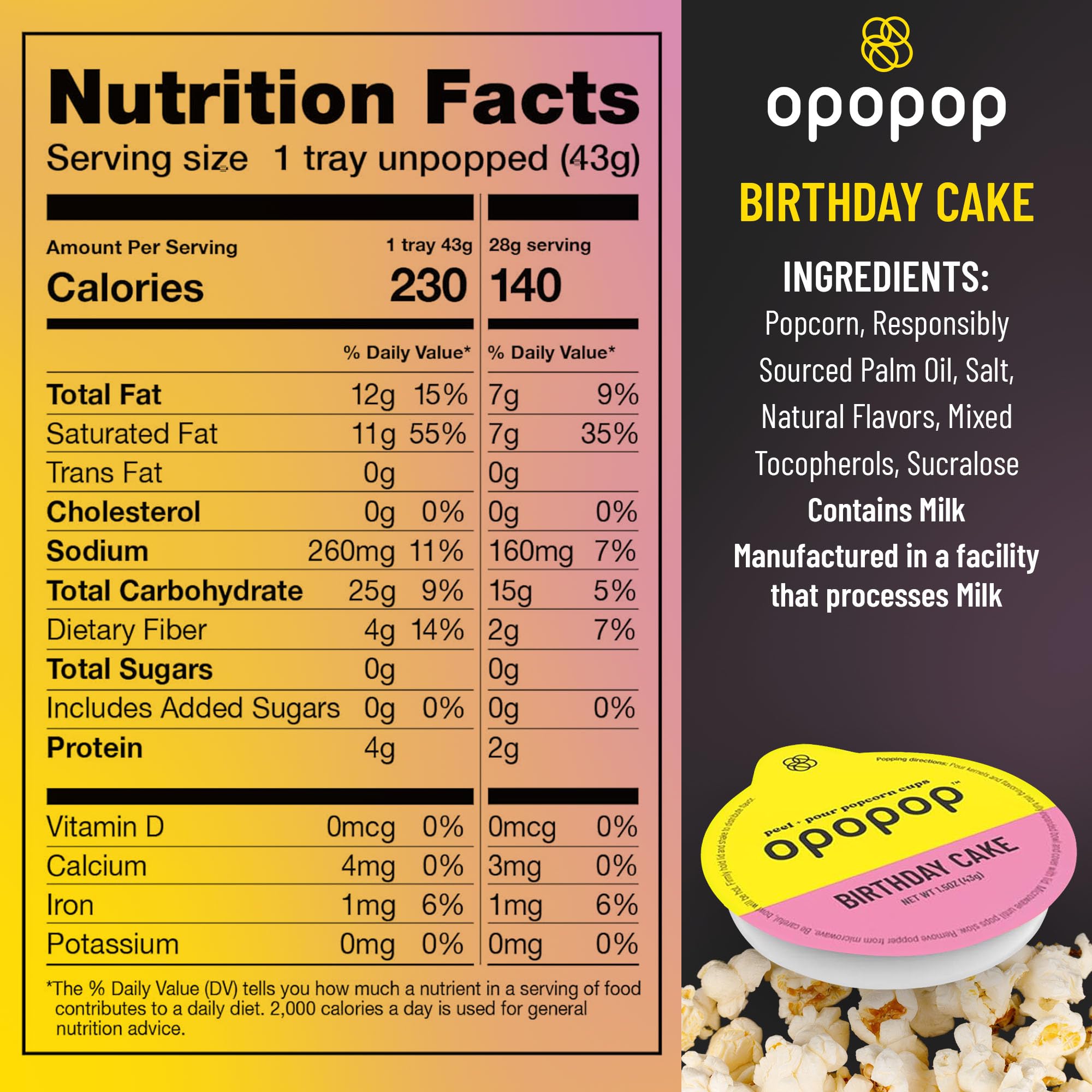 Opopop pop cups inside view shows convenient, mess-free snack prep