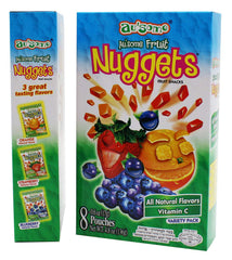 Oppenheimer Fruit Juice Nuggets Gift Box, convenient kosher snack rich in vitamin C.