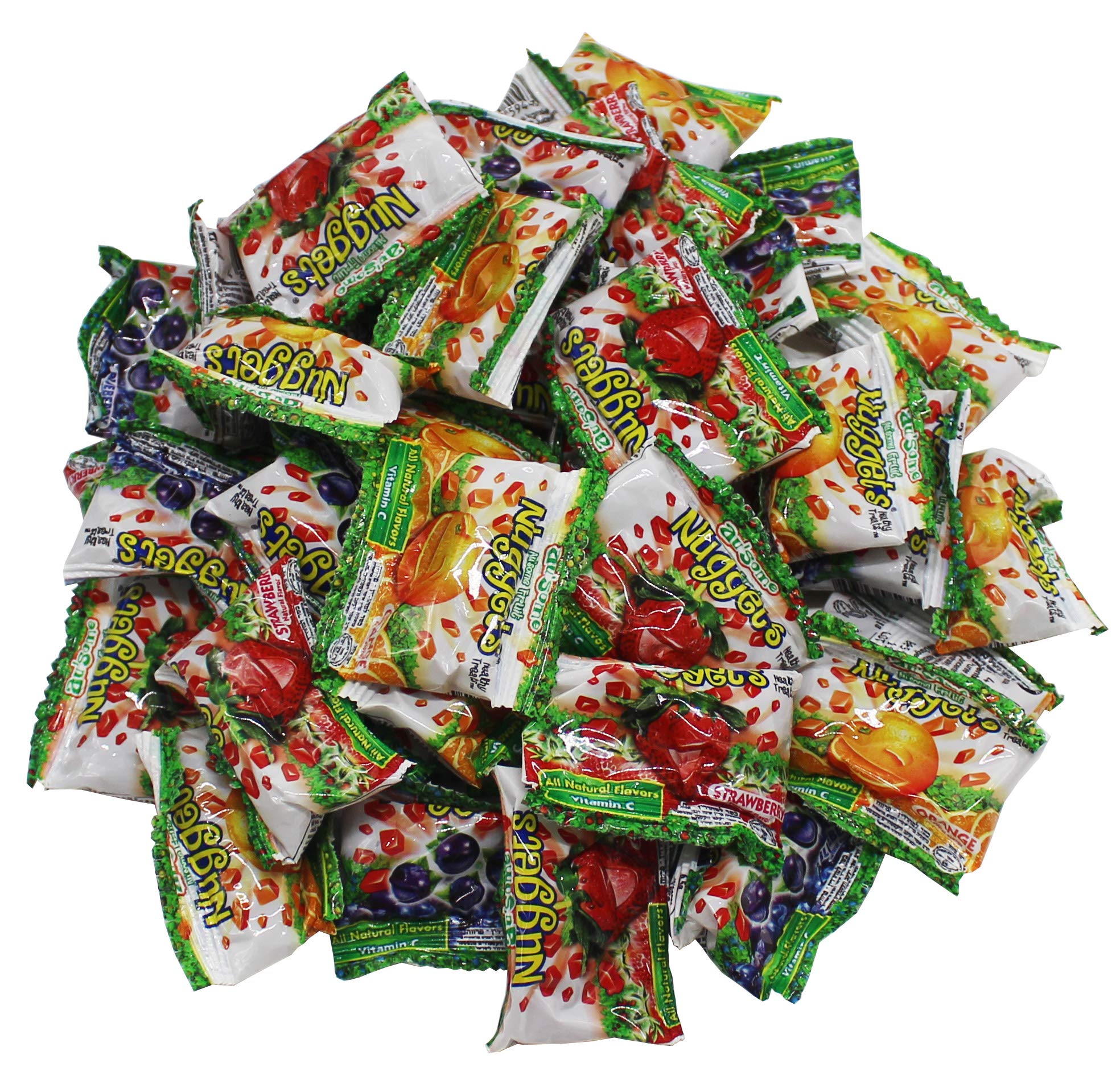 Oppenheimer USA 30 Fruit Nuggets Mini Pouches on-the-go snack with vitamin C.