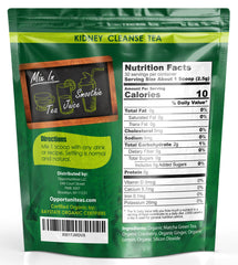 Opportuniteas Matcha Green Tea Cranberry Ginger image promoting focused energy.