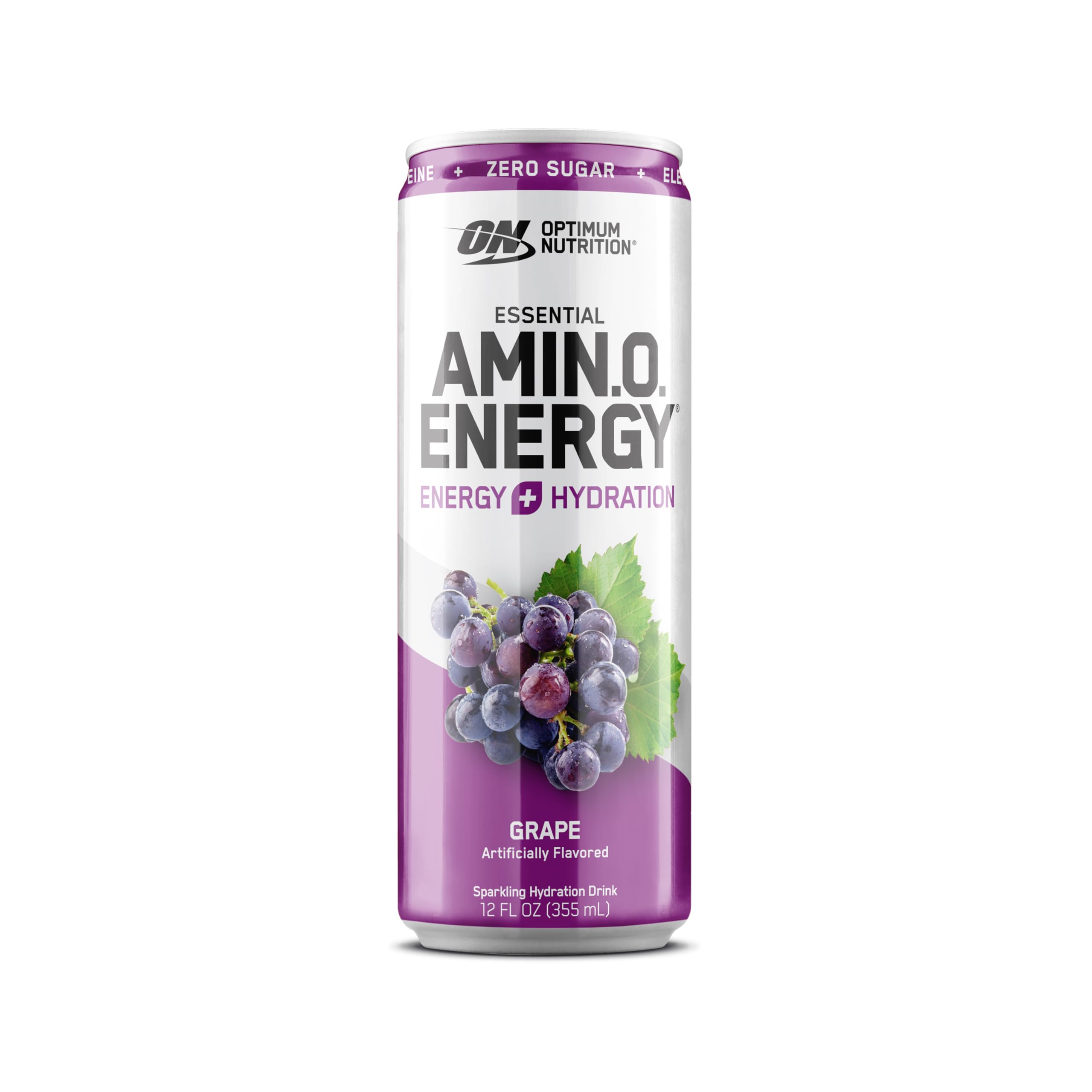 Optimum Nutrition Amin Energy zero sugar option with low calories.