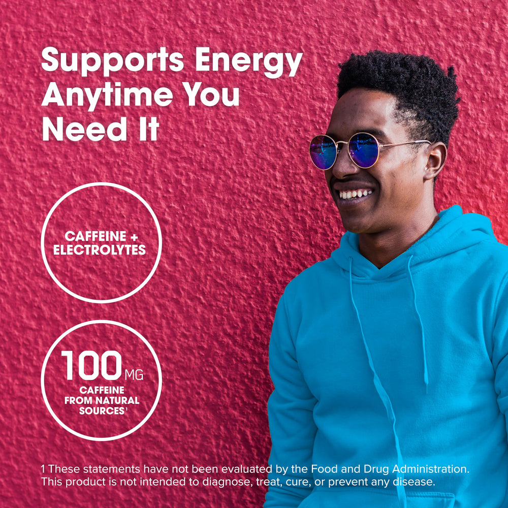 Optimum Nutrition Amino Energy electrolytes provide hydration support