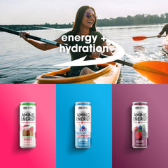 Optimum Nutrition Amino Energy ice-cold glass ready for a pick-me-up