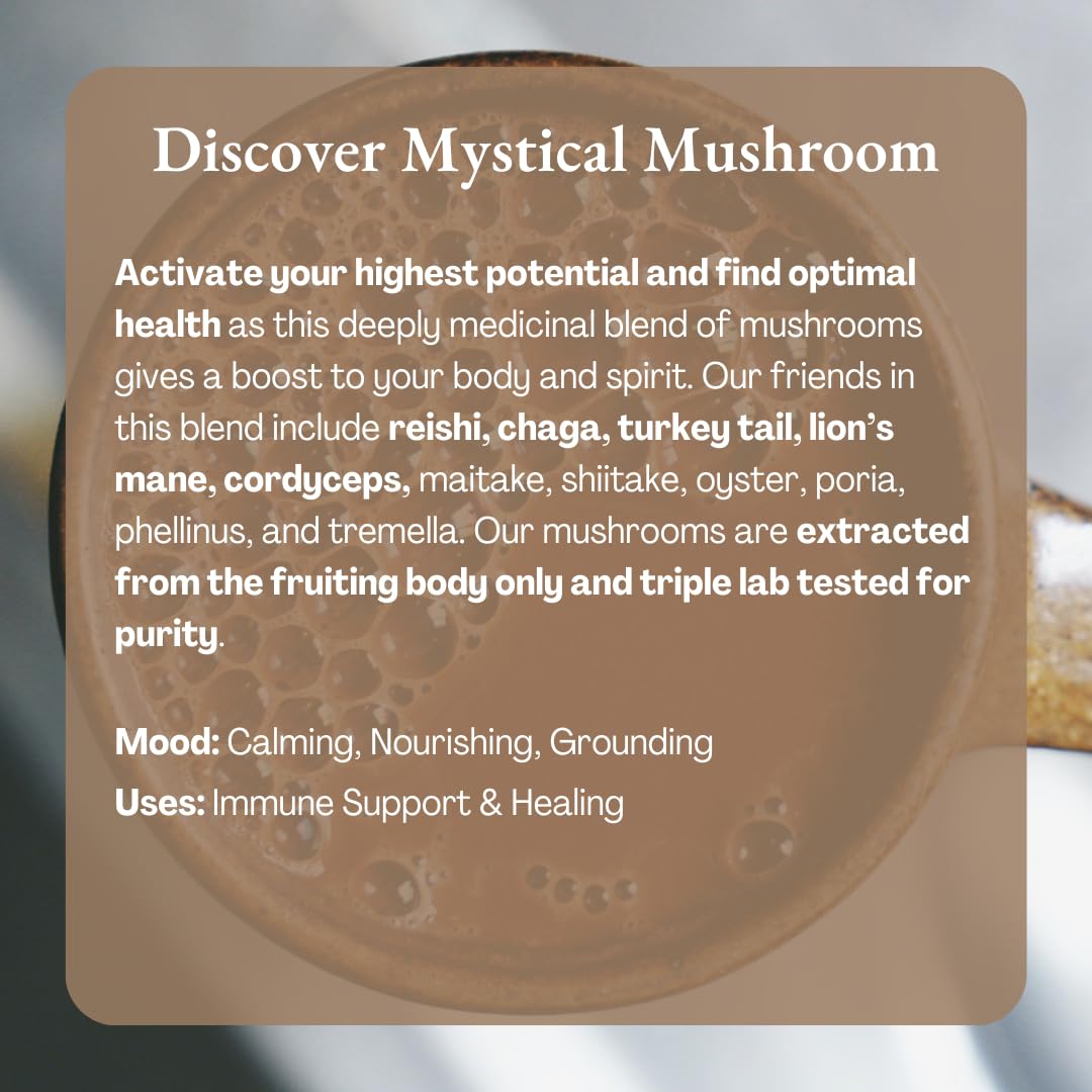Ora Pure Cacao mug steam, inviting calm during practice.