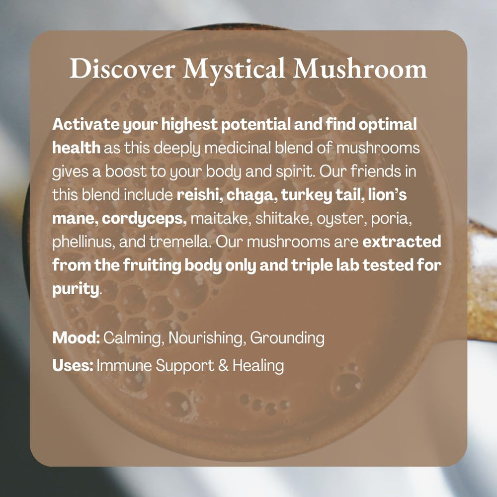 Ora Pure Cacao mug steam, inviting calm during practice.