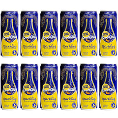 Orangena Citrus Sparkling Juice can with light pulp for on-the-go refreshment
