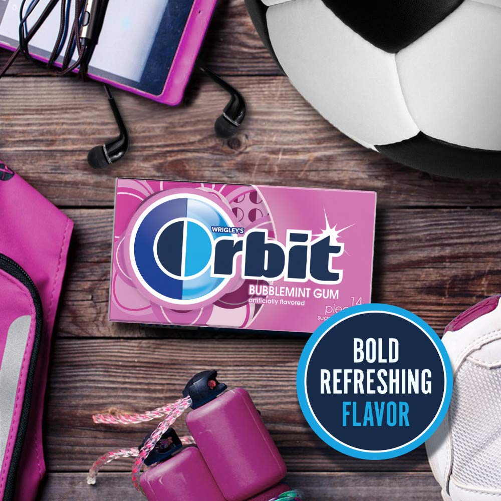 Stocking stuffer idea with Orbit Bubblemint sugar-free gum.