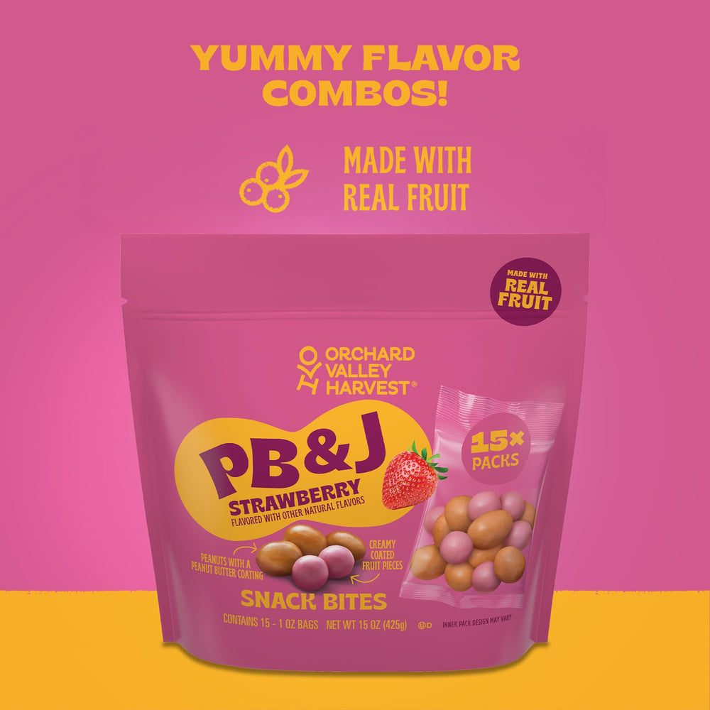 Orchard Valley Harvest 15-pack for families and busy days on the go