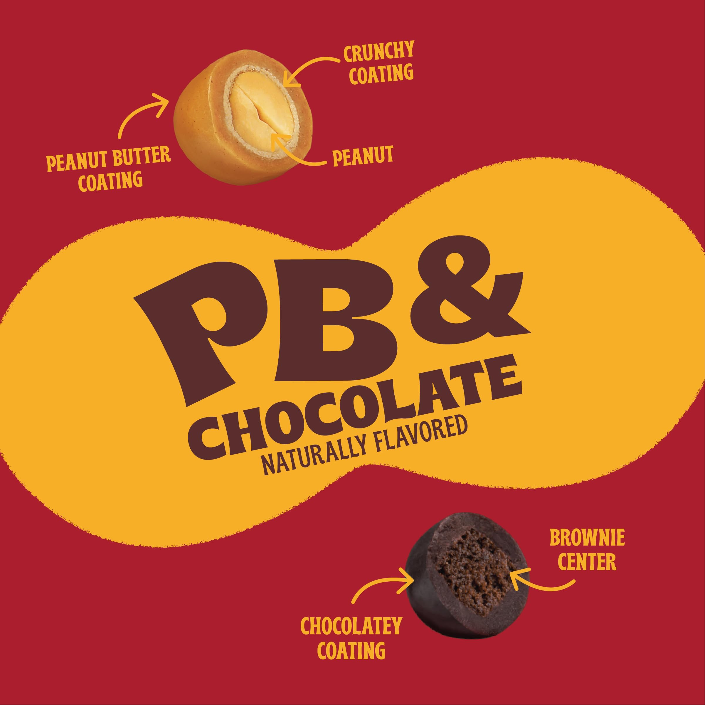 Orchard Valley Harvest chocolatey coating enhances every bite with deep flavor.