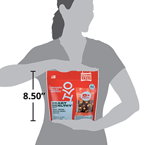 Orchard Valley Harvest Heart Healthy Mix-1oz-travel-friendly snack for adults.