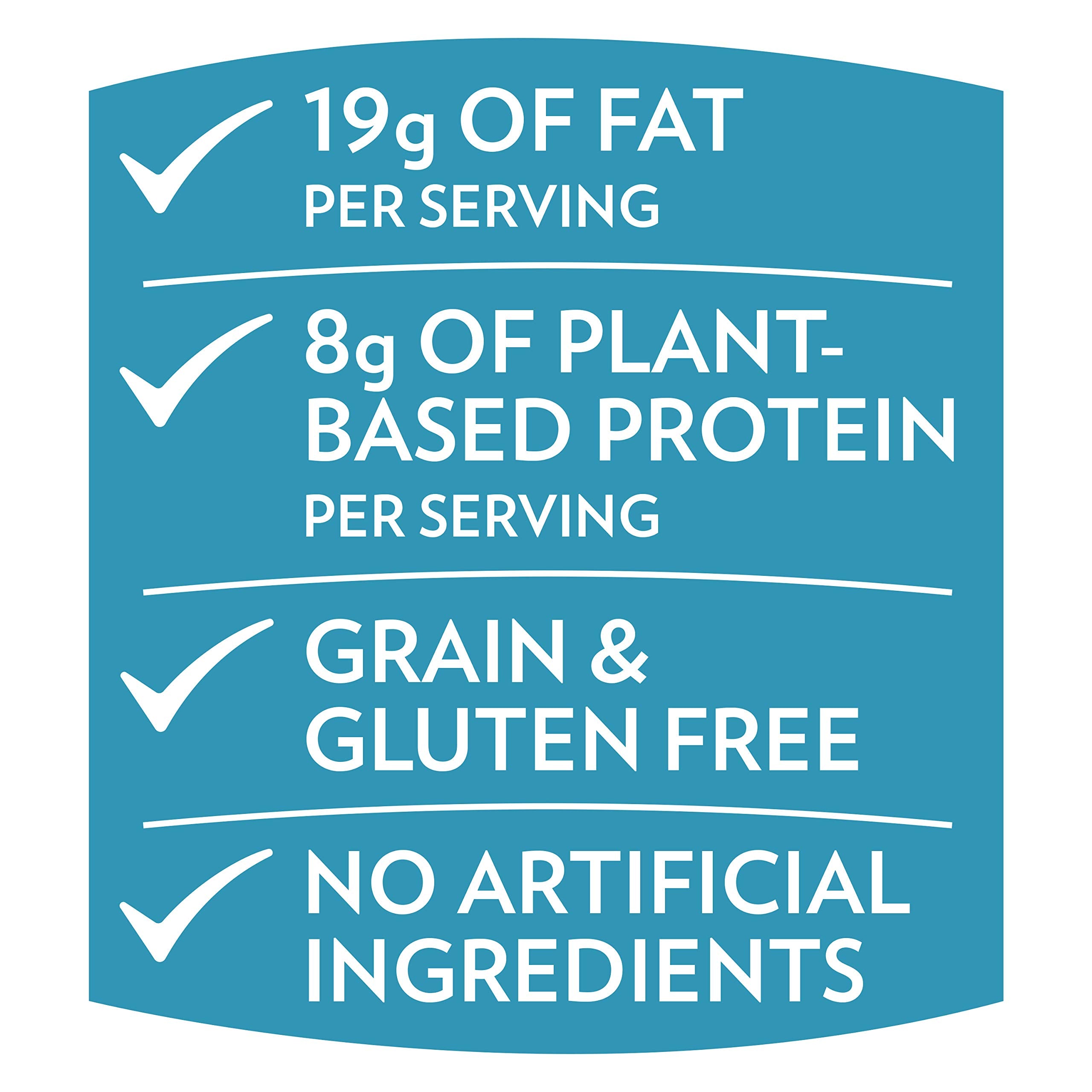 Orchard Valley Harvest Keto Crunchy Trail Mix pecans image; buttery flavor and chew.