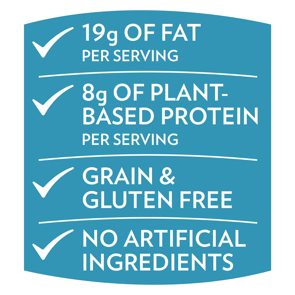 Orchard Valley Harvest Keto Crunchy Trail Mix pecans image; buttery flavor and chew.