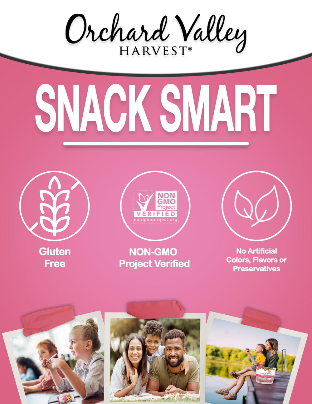 On-the-go snack pack ideal for work, travel, and school.
