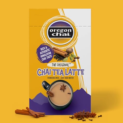 Oregon Chai chai spices like cardamom and cinnamon aroma.
