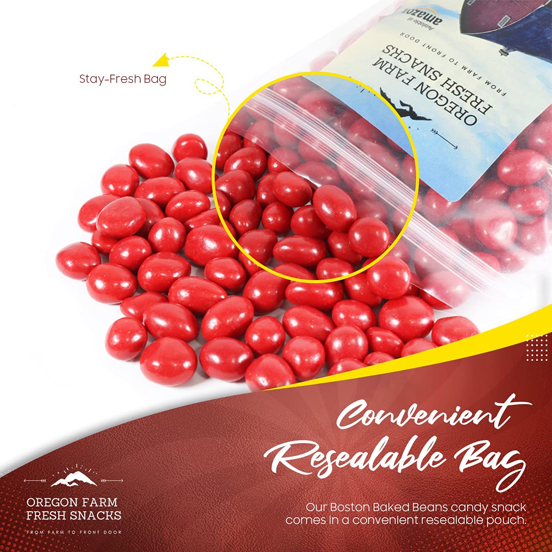 Oregon Farm Fresh Snacks Boston Baked Beans Candy gift tray — nostalgic treat for celebrations