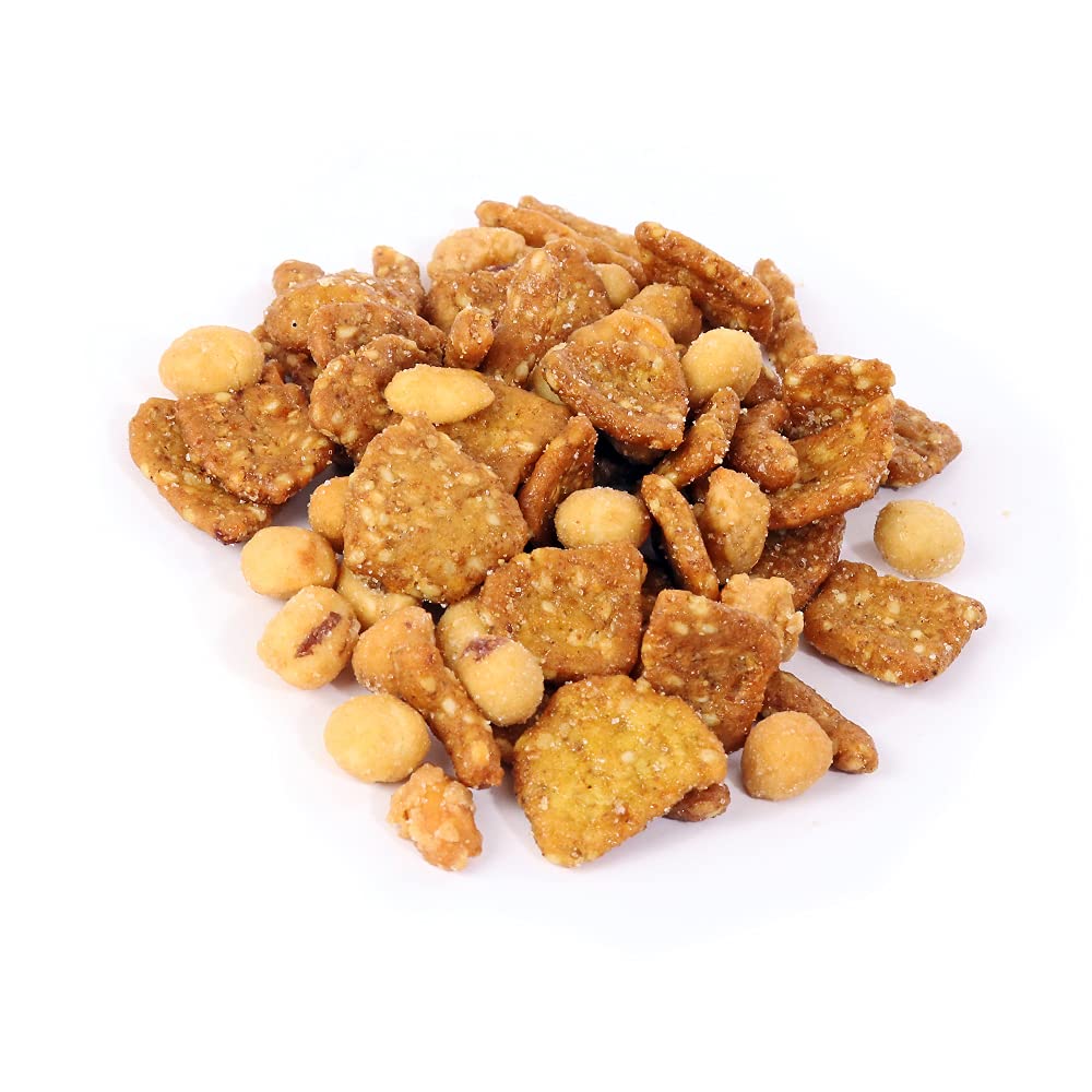 Oregon Farm Fresh Snacks Honey Roasted Nuts Mix pack for convenient on-the-go snacking.