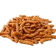 Oregon Farm Fresh Snacks Honey Roasted Sesame Sticks bag closeup, ideal for on-the-go crunch.