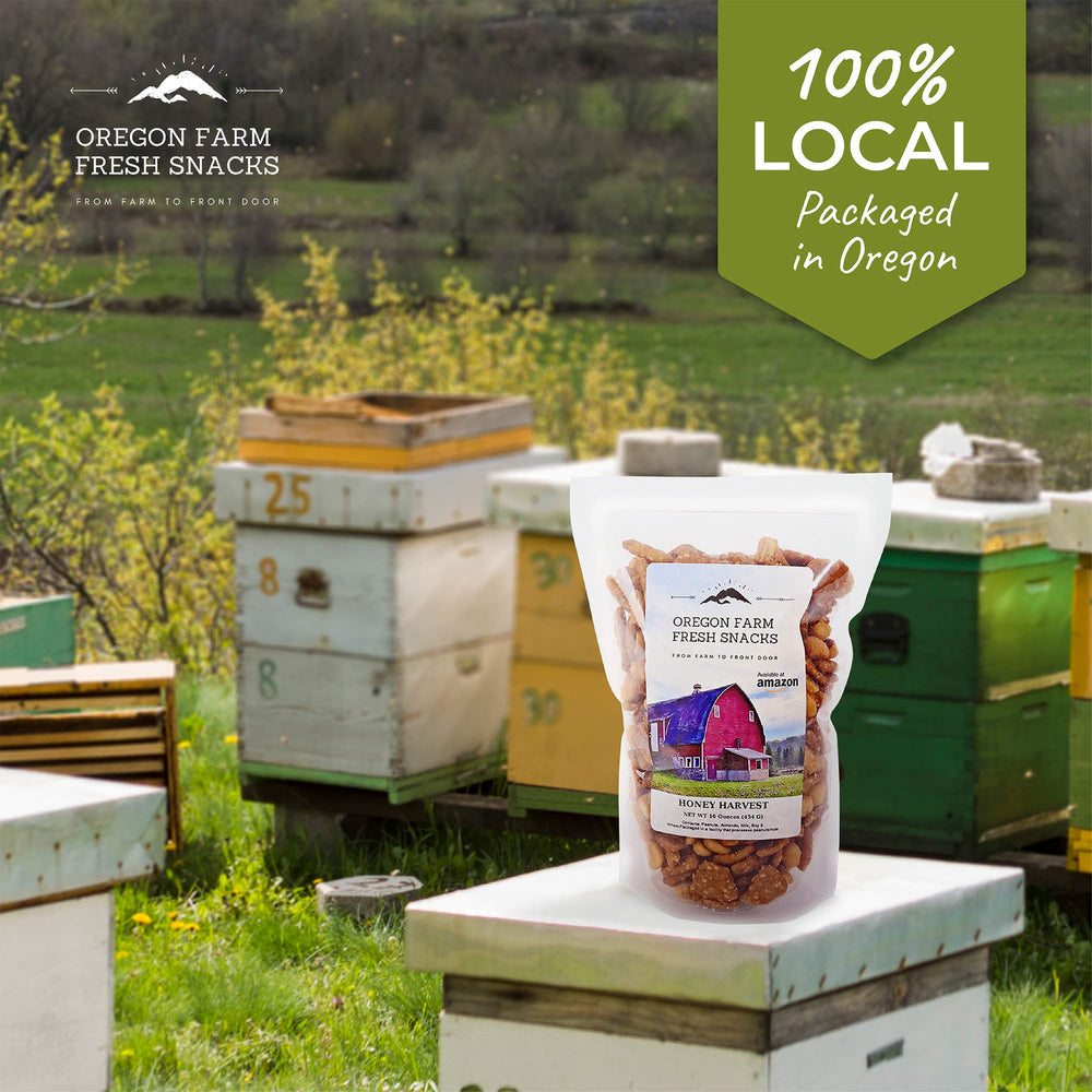 Oregon Farm Fresh Snacks Serving Idea with mixed nuts for gatherings.
