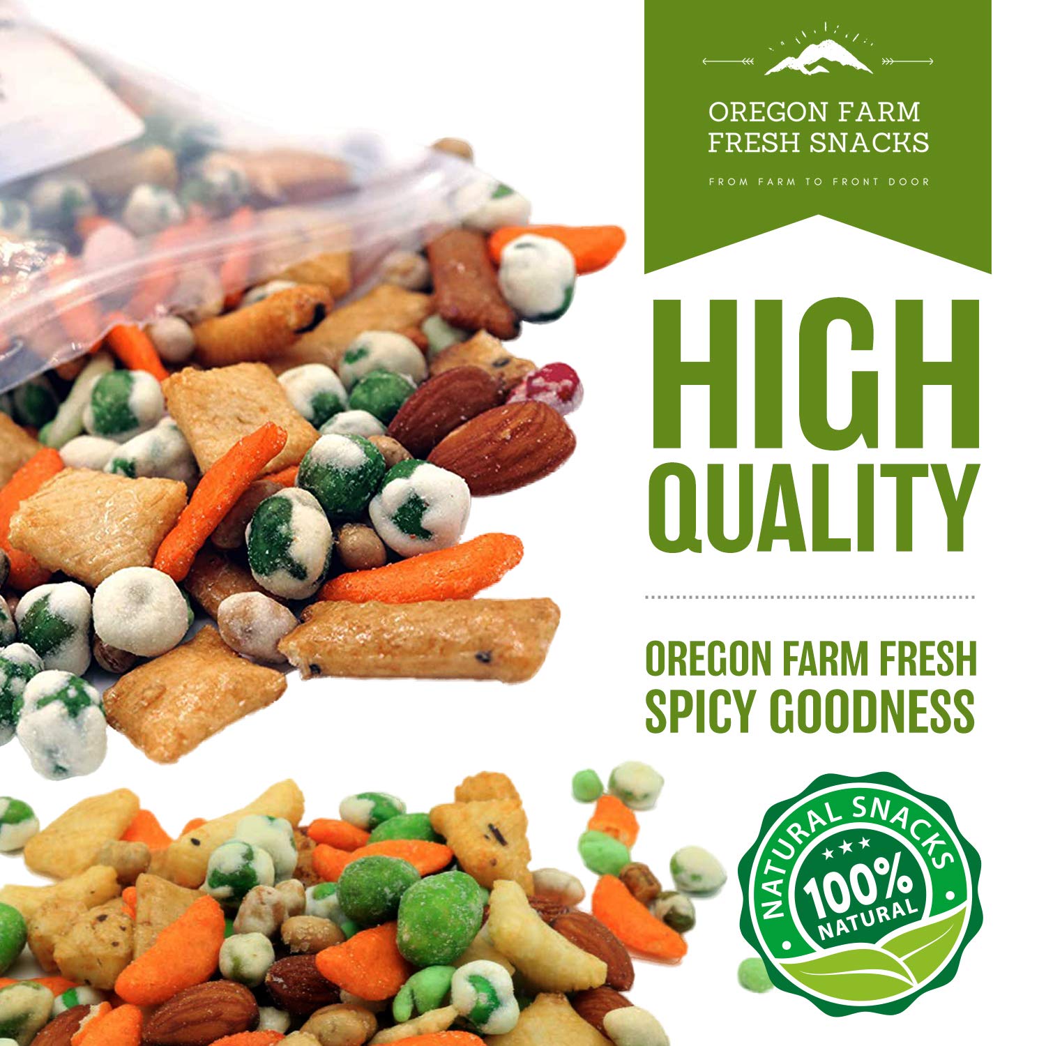 Oregon Farm Fresh Snacks Soybeans – protein-packed bite.