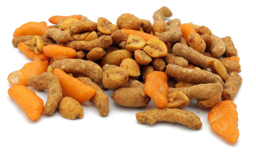 Timberline Trail Spicy Mix bag front by Oregon Farm Fresh Snacks, ideal for on-the-go snacking.