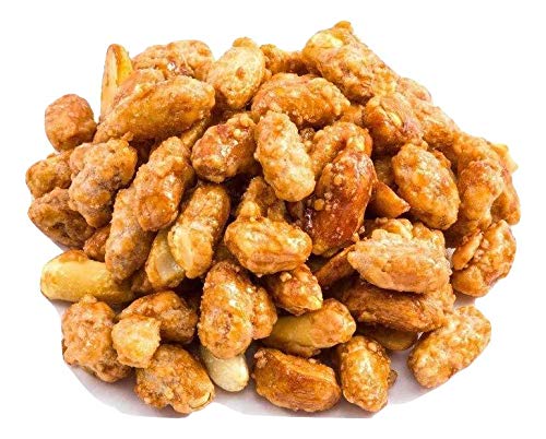 OREGON FARM FRESH SNACKS Toffee Peanuts bag front shows golden toffee coating for a satisfying crunch.