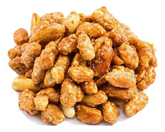 OREGON FARM FRESH SNACKS Toffee Peanuts bag front shows golden toffee coating for a satisfying crunch.