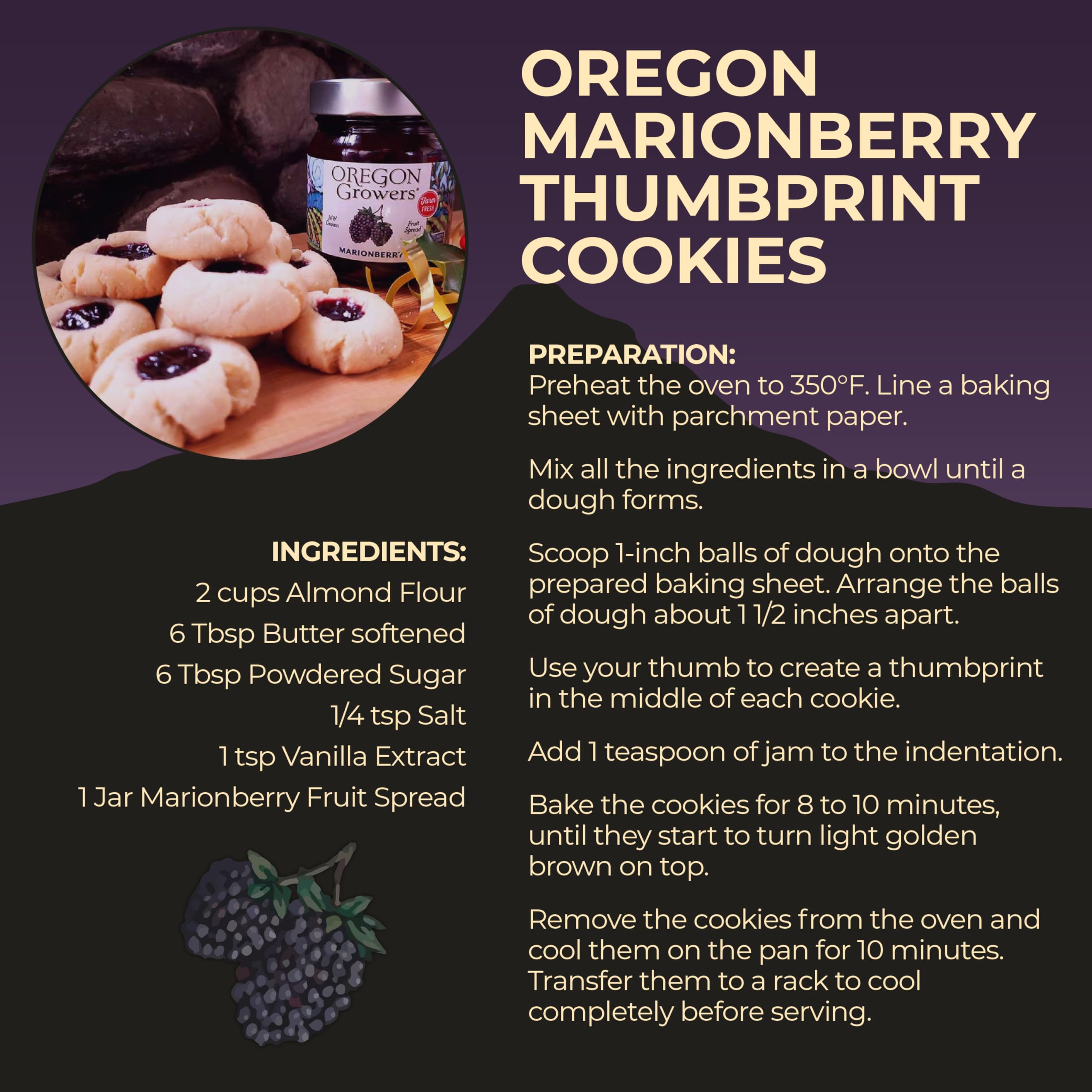 Oregon Growers Marionberry Spread farm-to-table moment—showcasing Northwest flavors.