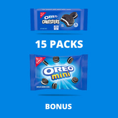 OREO Cakesters bulk pack boxes for families and offices.