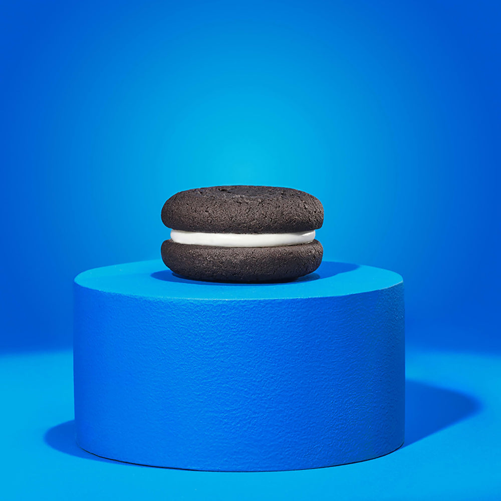 OREO Cakesters creamy center contrasts with chocolate textures