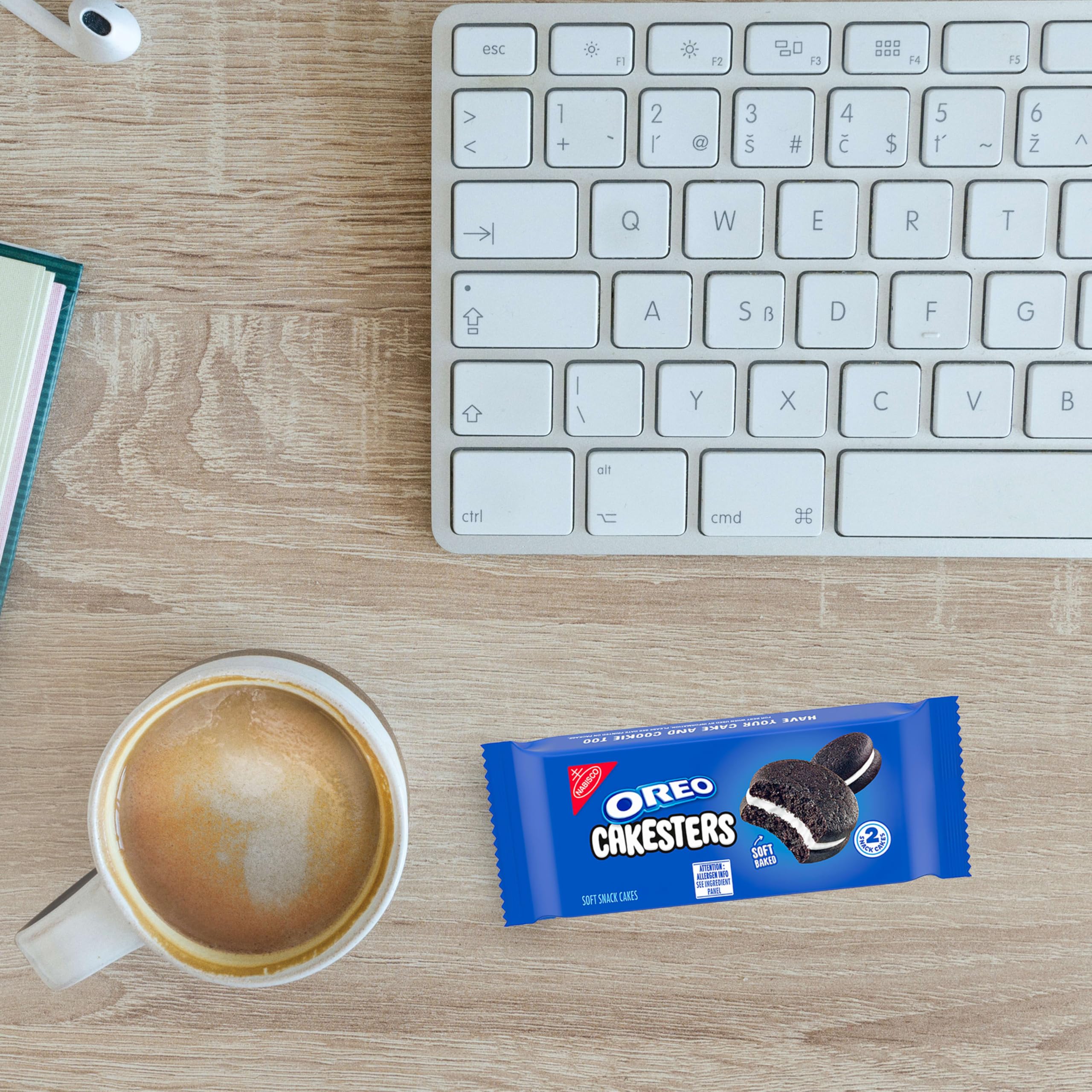 OREO Cakesters home and office snack option.