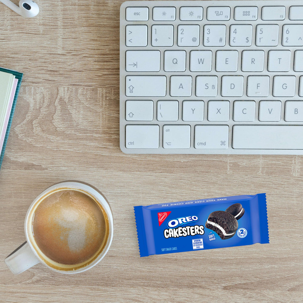 OREO Cakesters home and office snack option.