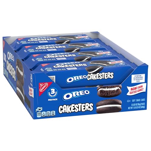 OREO Cakesters packaging may vary by batch on shelf