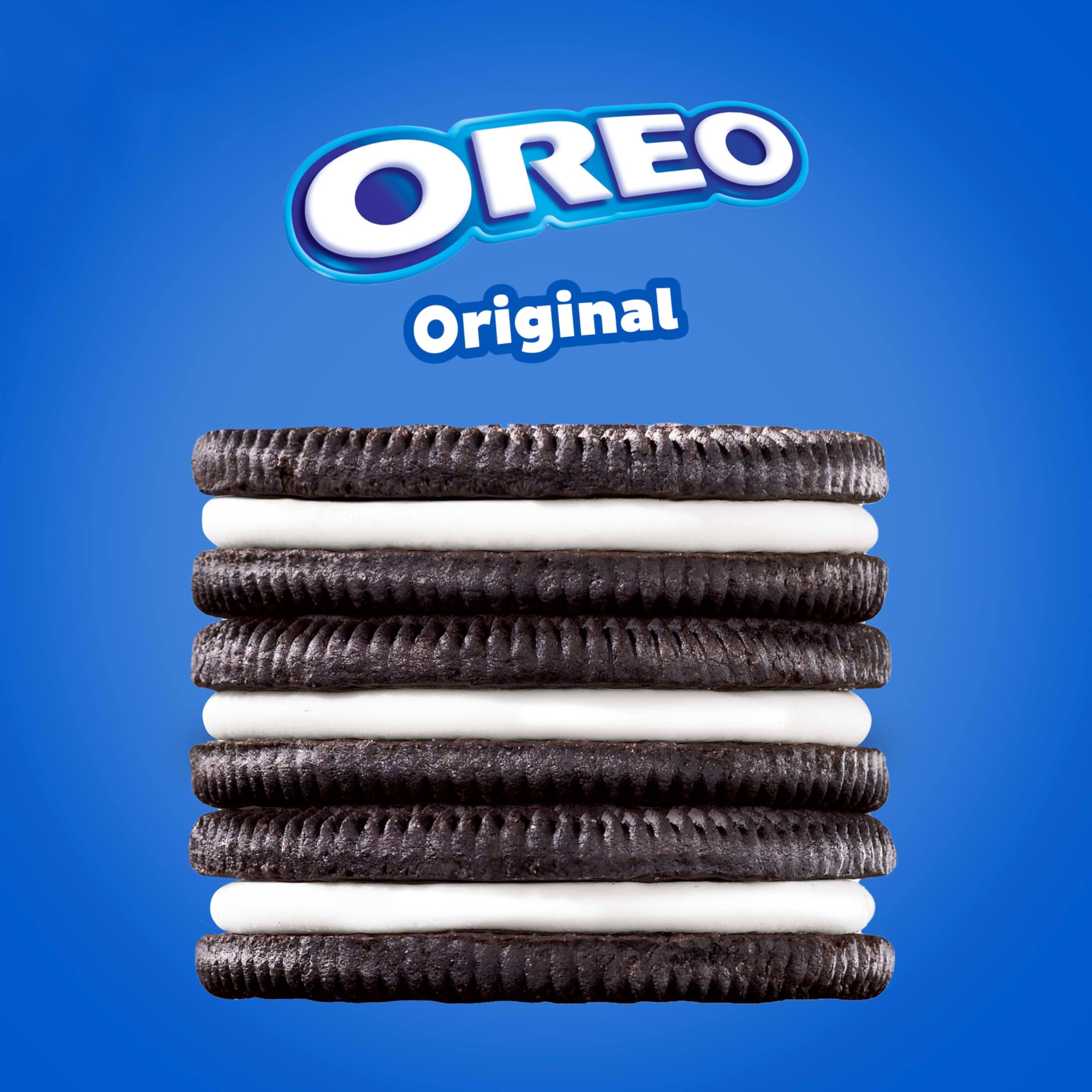 OREO creme filling between wafers highlighting classic flavor for desserts.