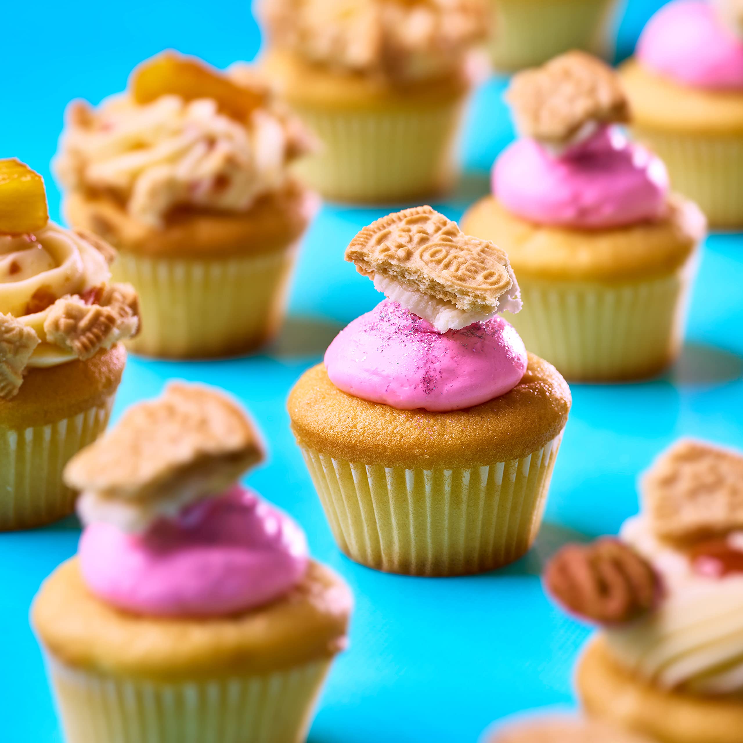 OREO dessert ingredient mix in with creamy texture.