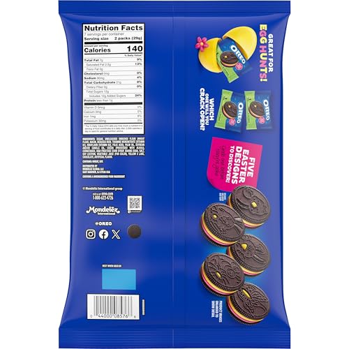 OREO Easter basket filler pack with colorful creme cookies.