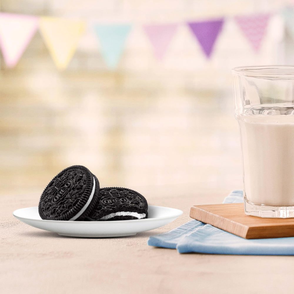 Oreo Easter basket fillers shown in a colorful display.