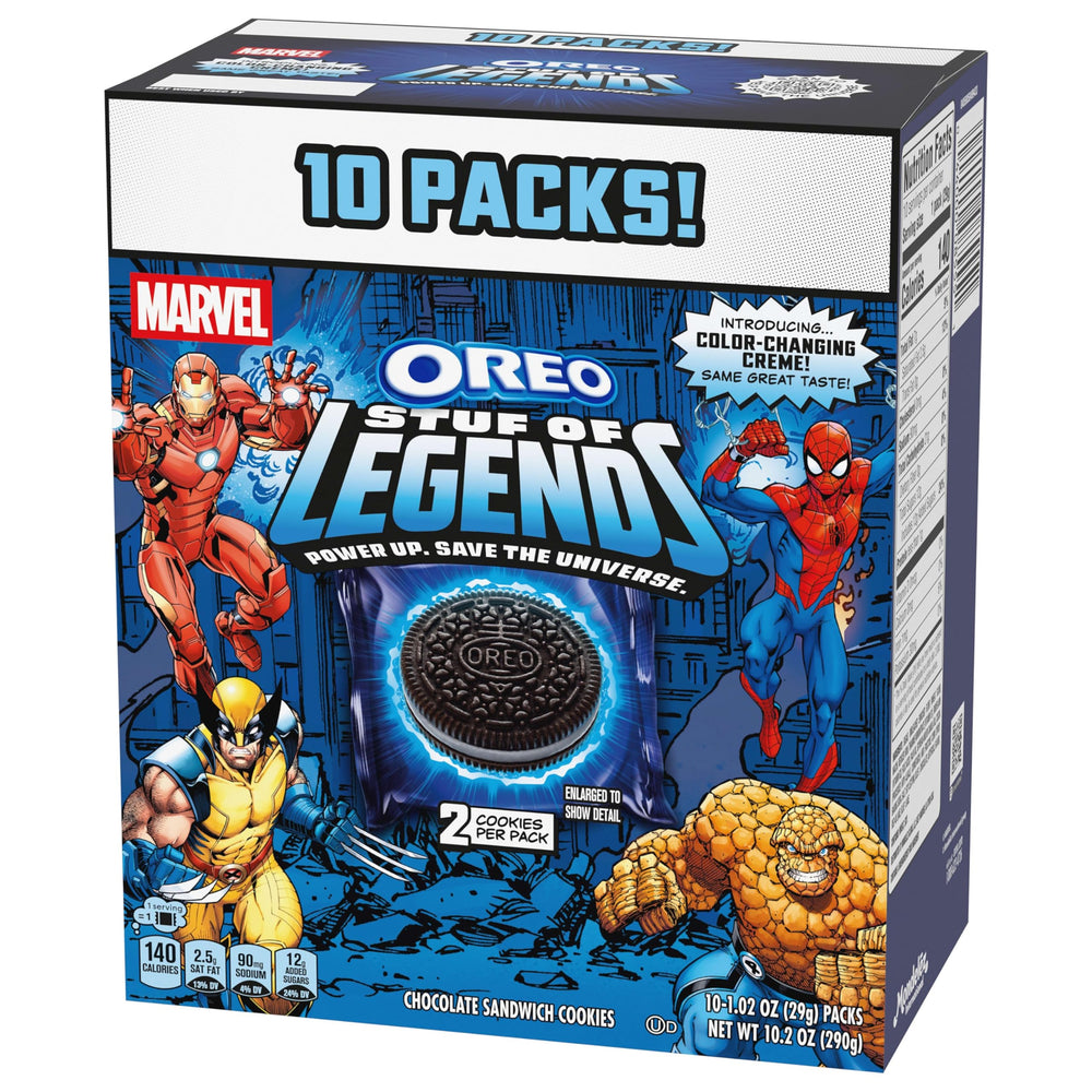 Bulk box of ten packs for easy snacking at home.